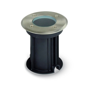 Corp iluminat ingropat IP65 GU10 otel rotund negru Corp iluminat ingropat IP65 GU10 otel rotund negru