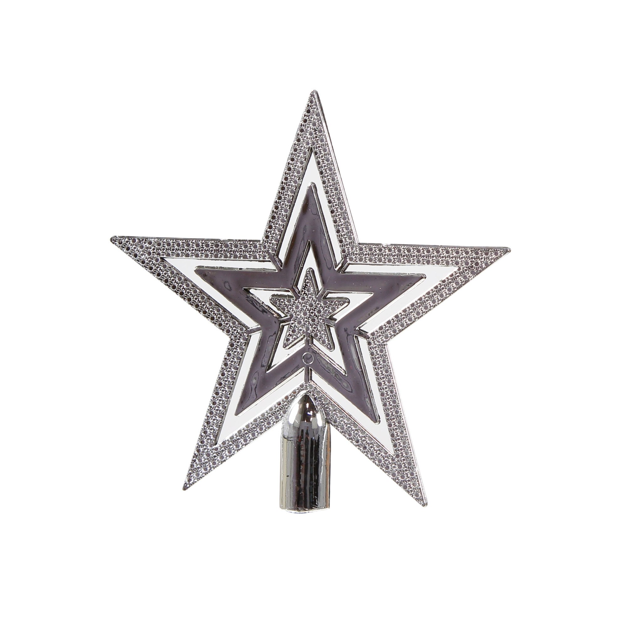 Varf brad, argintiu, 15 cm, SYQC-0119140 Novatim