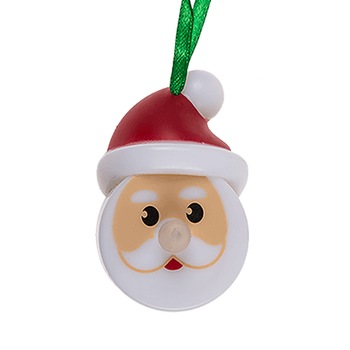 Set 2 decoratiuni Santa cu led - 6.2 cm, Radar 960273 Set 2 decoratiuni Santa cu led - 6.2 cm, Radar 960273