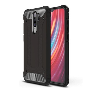 Husa Antisoc Forcell Armour pentru Xiaomi Redmi Note 8 Pro, Negru Husa Antisoc Forcell Armour pentru Xiaomi Redmi Note 8 Pro, Negru