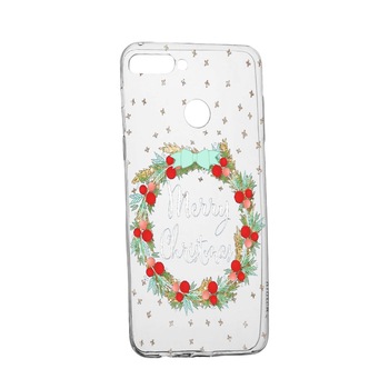 Husa de protectie Craciun, Christmas pentru Huawei Y7 Prime 2018 / Y7 2018, rezistenta la uzura, anti-alunecare, din silicon Premium, 312 Husa de protectie Craciun, Christmas pentru Huawei Y7 Prime 2018 / Y7 2018, rezistenta la uzura, anti-alunecare, din silicon Premium, 312