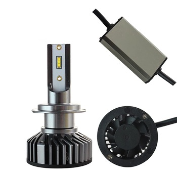 Set 2 leduri cu ventilator slim ,super canbus 60w, lumina alba 6000k, 12.000lm compatibil h7 , premium Set 2 leduri cu ventilator slim ,super canbus 60w, lumina alba 6000k, 12.000lm compatibil h7 , premium