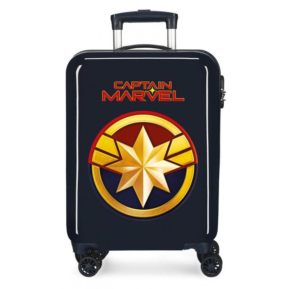 Troler ABS cabina Avengers Capitan Marvel 55x38 cm