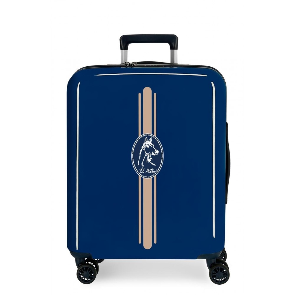 Troler ABS El Potro Galan 55x40 cm, bleumarin, expandabil