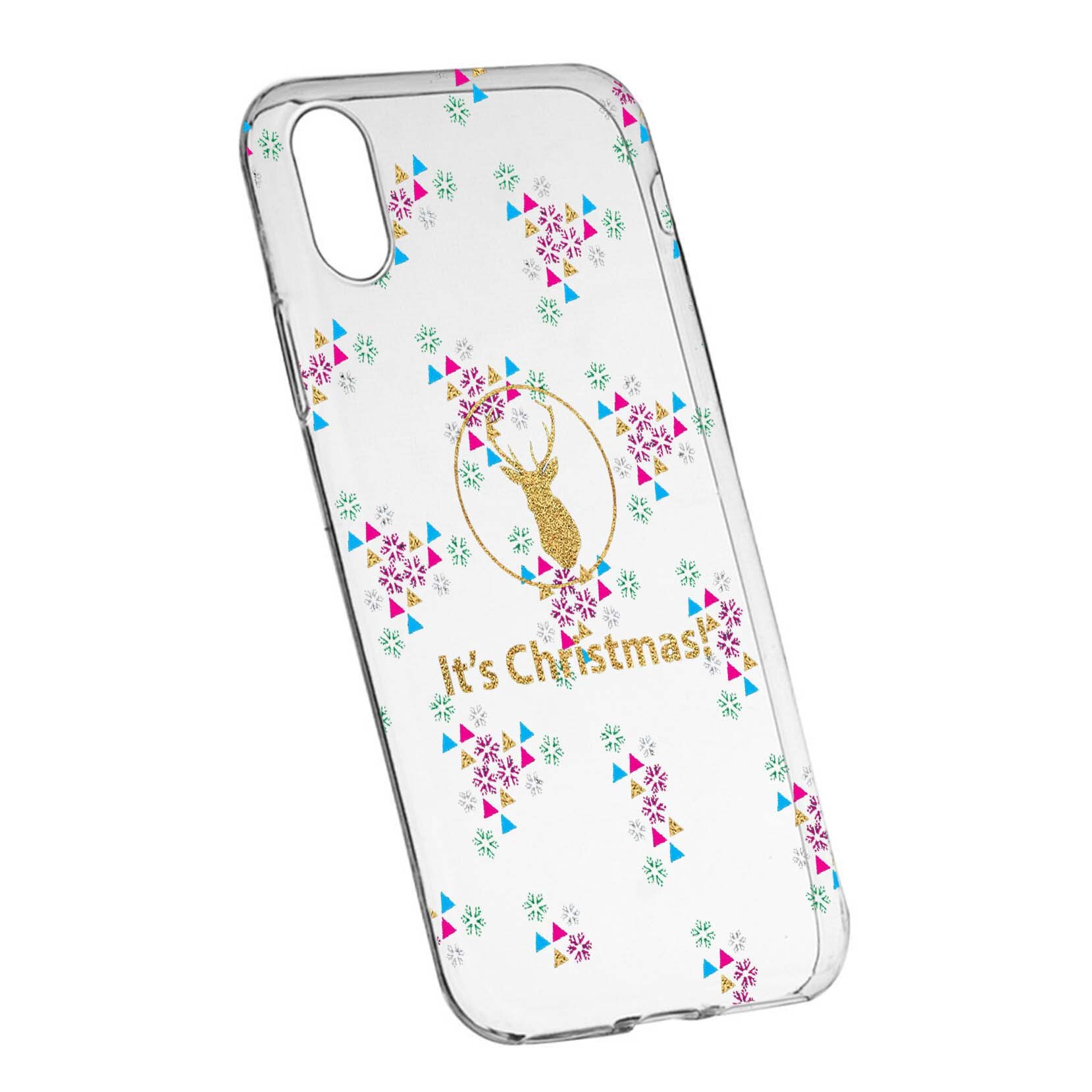 Husa de protectie Craciun, Christmas pentru Sony XA1 Plus, rezistenta la uzura, anti-alunecare, din silicon Premium, 313