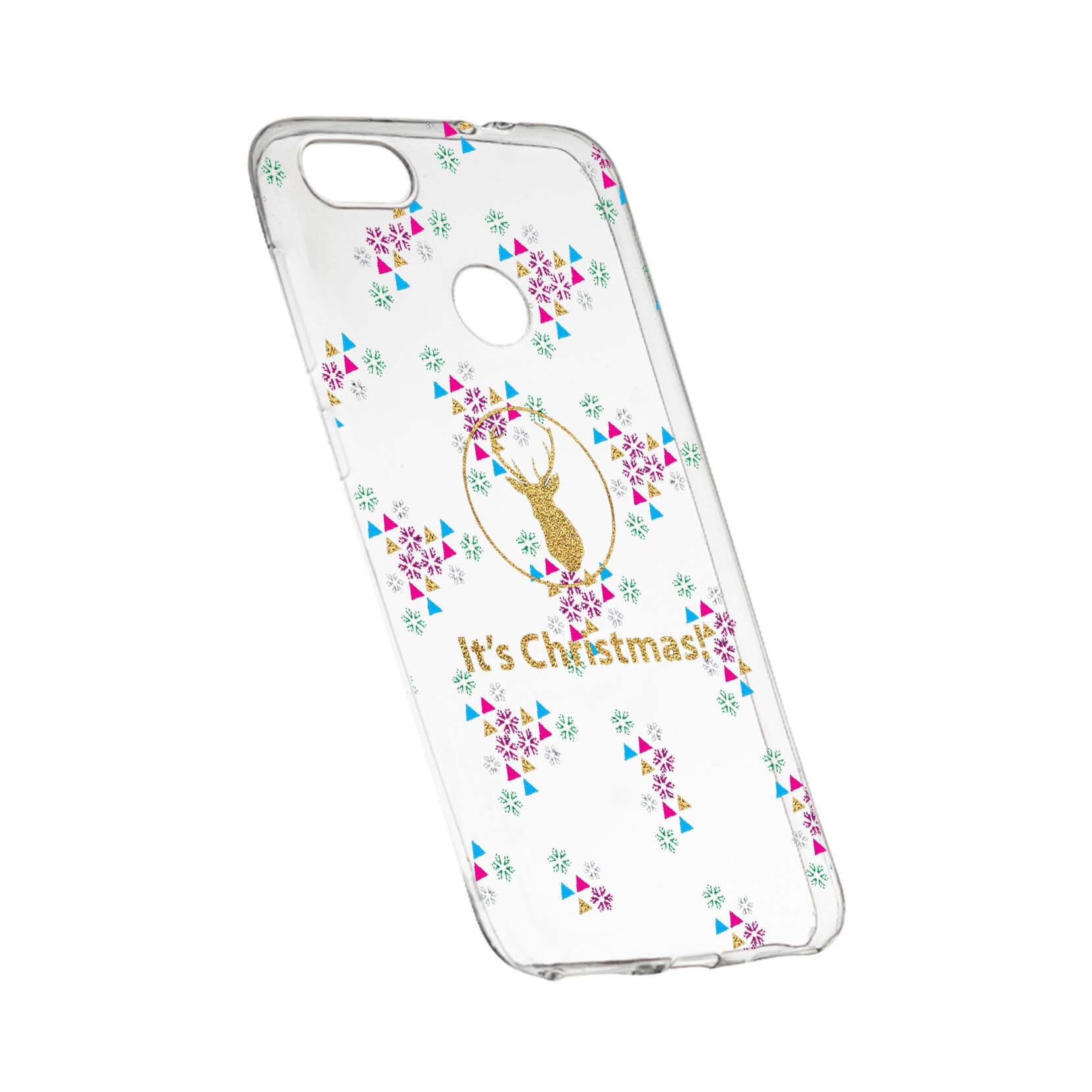 Husa de protectie Craciun, Christmas pentru HTC Desire 12 Plus, rezistenta la uzura, anti-alunecare, din silicon Premium, 313