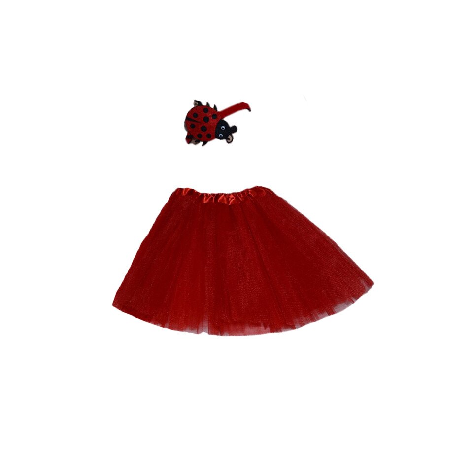 Costum 2 piese pentru fetite Midex Buburuza CBM RO 2, Rosu, Universal