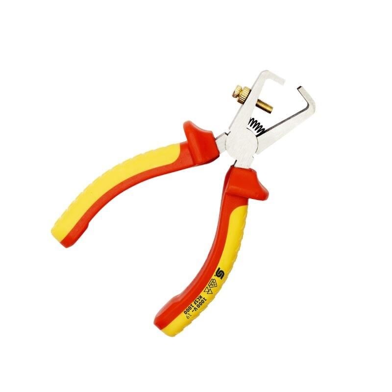 Cleste pentru dezizolat cabluri Home 1000 V, 160 mm, maxim 6 mmp