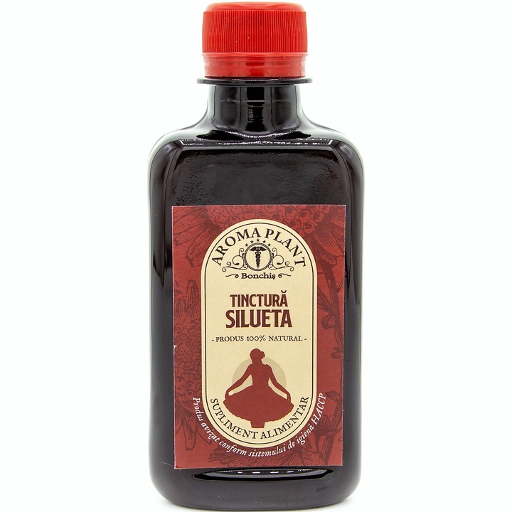 Tinctura Silueta pentru combaterea obezitatii, Aroma Plant, 200 ml