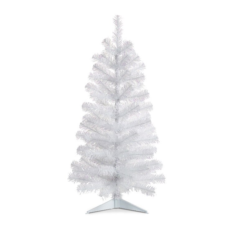 Brad artificial LikeSmart, alb, 91 cm, interior