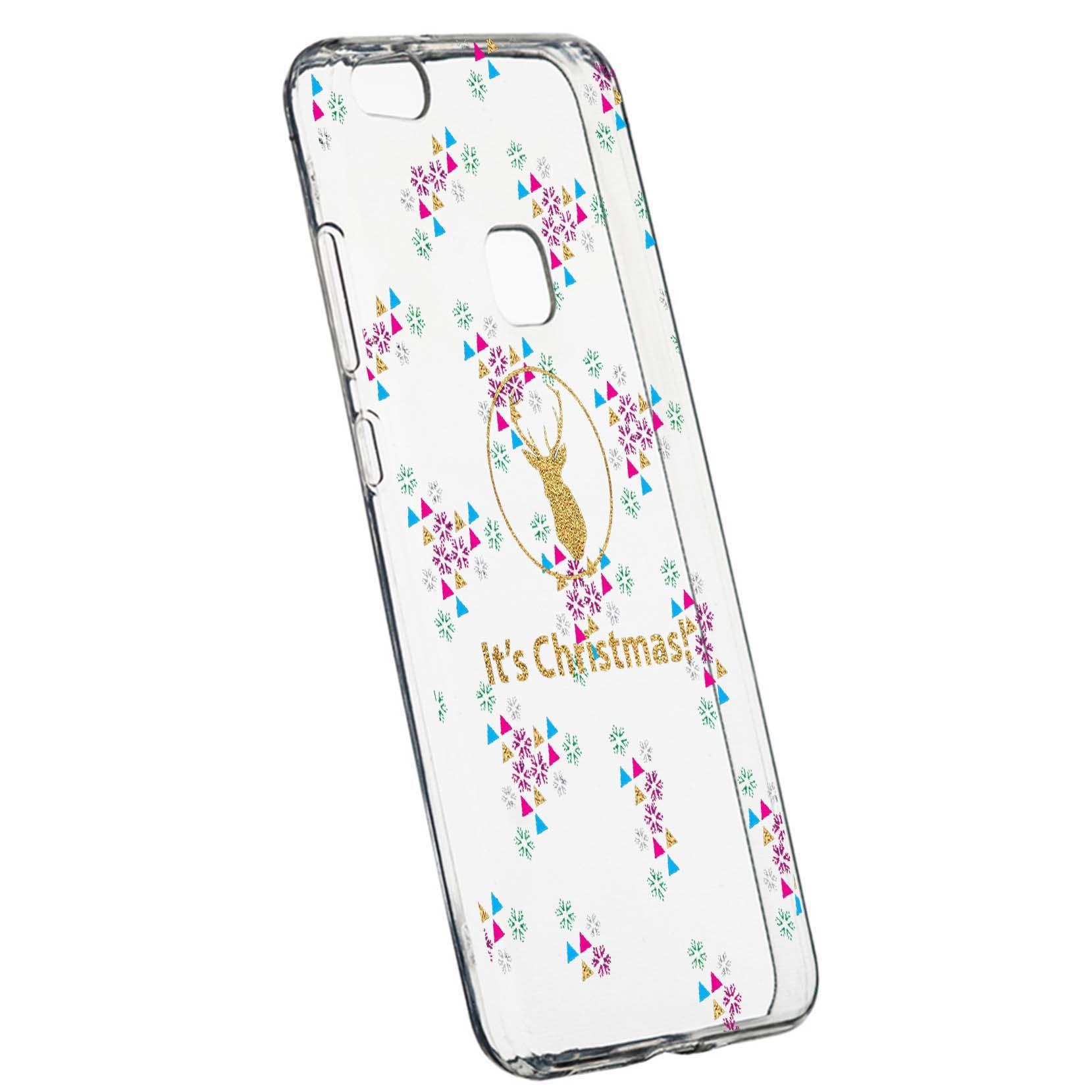 Husa de protectie Craciun, Christmas pentru Huawei Honor 8X/ View 10 Lite, rezistenta la uzura, anti-alunecare, din silicon Premium, 313