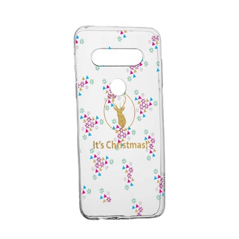 Husa de protectie Craciun, Christmas pentru LG K50 / Q60, rezistenta la uzura, anti-alunecare, din silicon Premium, 313 Husa de protectie Craciun, Christmas pentru LG K50 / Q60, rezistenta la uzura, anti-alunecare, din silicon Premium, 313