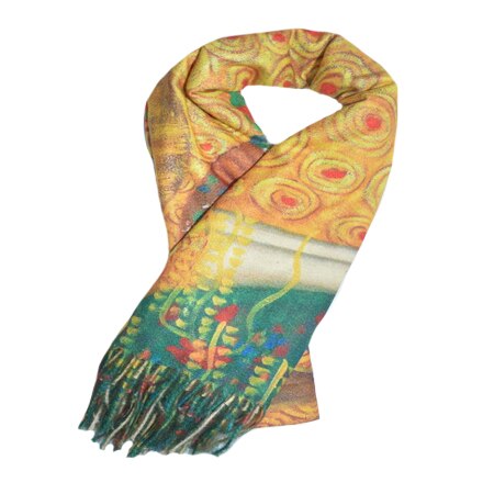 Esarfa Bea ,model pictat, D&J Exclussive,multicolor