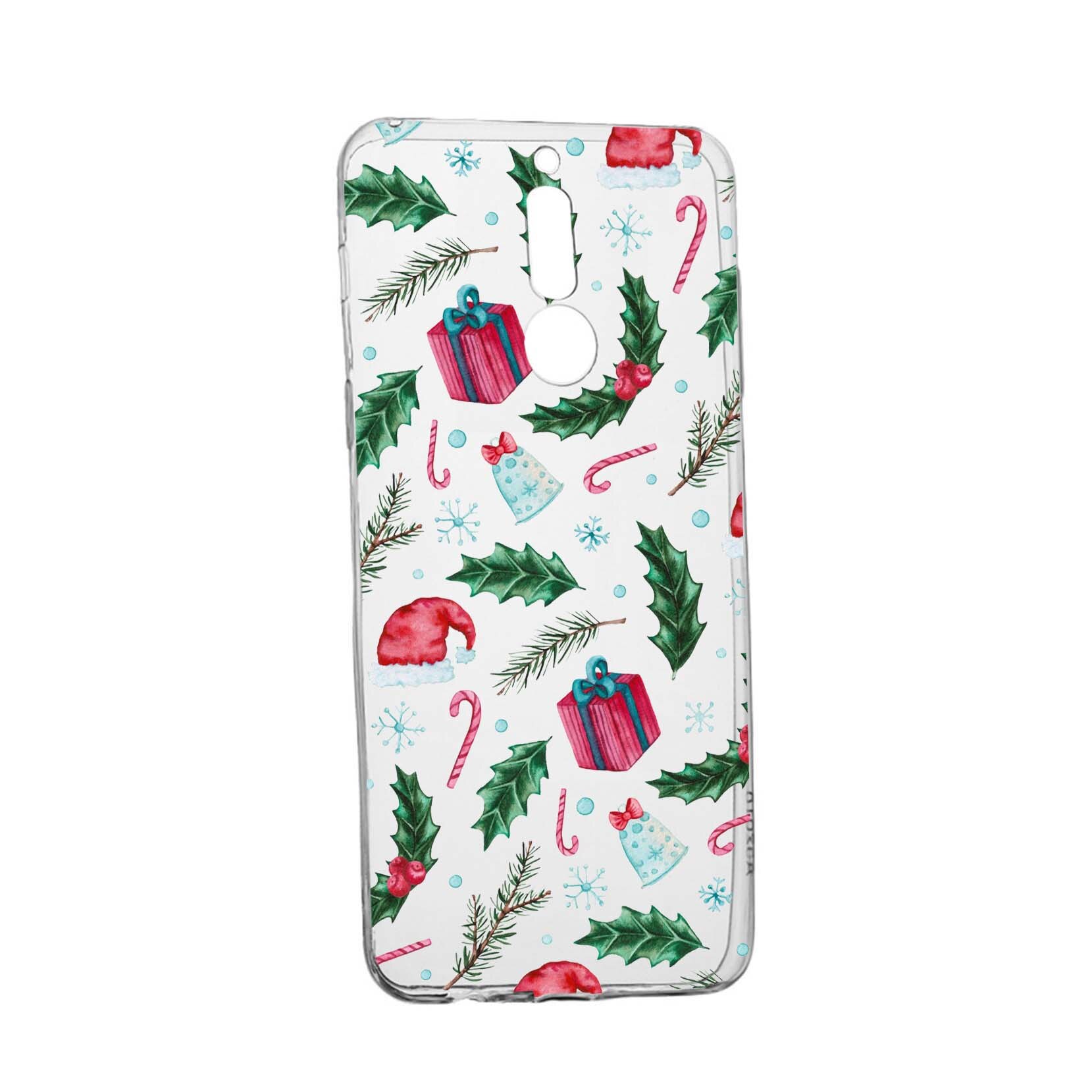 Husa de protectie Craciun, Christmas pentru LG K40/K12 Plus, rezistenta la uzura, anti-alunecare, din silicon Premium, 314