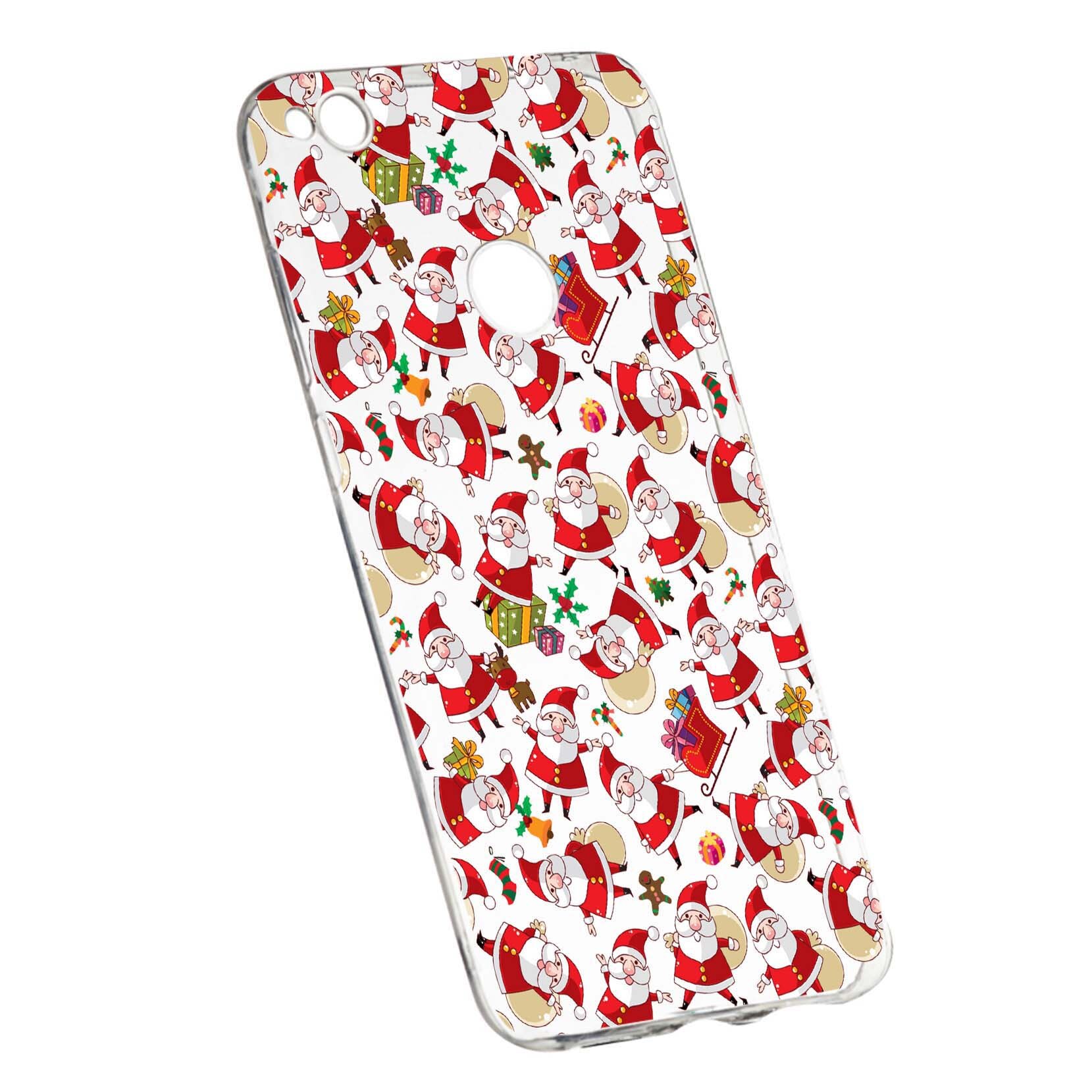 Husa de protectie Craciun, Christmas pentru Huawei P9 Lite 2017/P8, rezistenta la uzura, anti-alunecare, din silicon Premium, 315