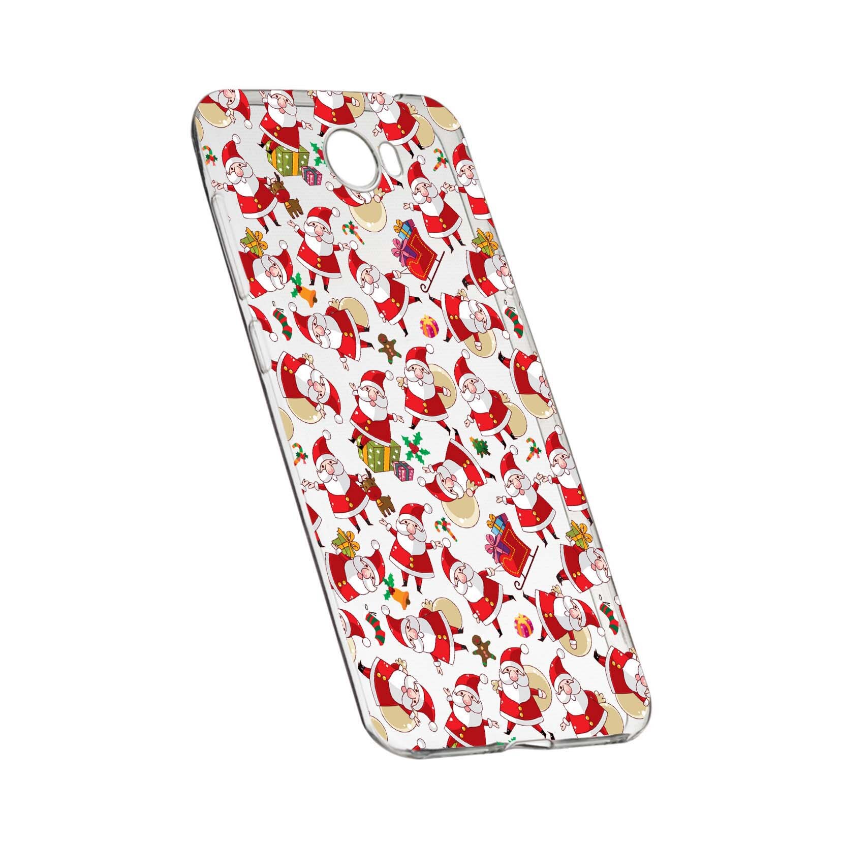Husa de protectie Craciun, Christmas pentru Huawei Y7 /Enjoy 7 Plus /Nova Lite Plus 2017, rezistenta la uzura, anti-alunecare, din silicon Premium, 315