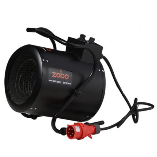 Aeroterma electrica Zobo ZB-EY5 , 380 V , debit aer 560 mc/h , 2 trepte