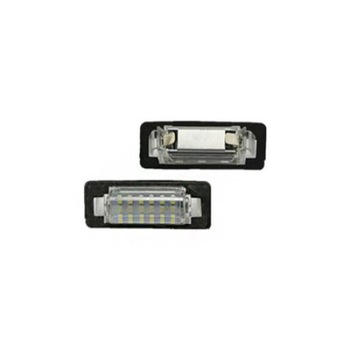 Set 2 lampi de numar full led , dedicat mercedes w210 4d , w202 4d Set 2 lampi de numar full led , dedicat mercedes w210 4d , w202 4d