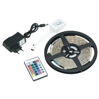 kit de banda led flexiva rgb tensiune alimentare 220 v  tehnologie led capacitate 5 m telecomanda inclusa adaptor inclus clasa de energie a durata lunga de viata usor de montat design modern alb imagen 11_0_
0