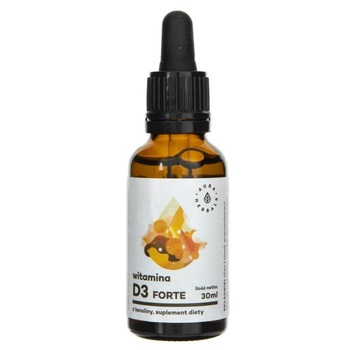 Supliment alimentar Aura Herbals Vitamina D3 Forte in picaturi - 30 ml Supliment alimentar Aura Herbals Vitamina D3 Forte in picaturi - 30 ml