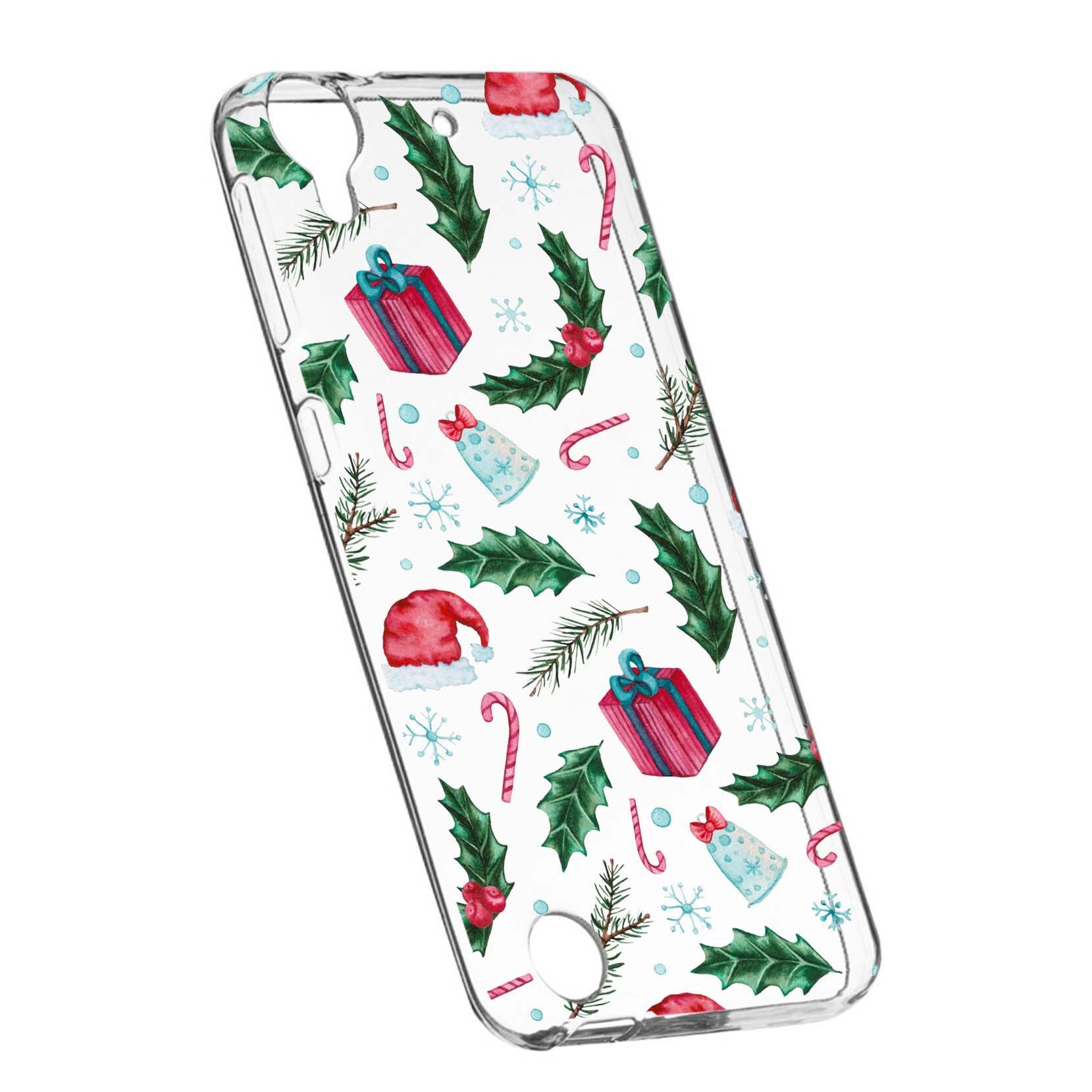 Husa de protectie Craciun, Christmas pentru HTC Desire 825/10 Lifestyle, rezistenta la uzura, anti-alunecare, din silicon Premium, 314