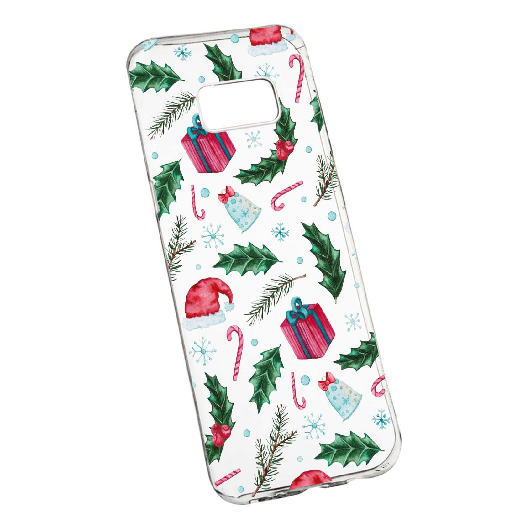 Husa de protectie Craciun, Christmas pentru Samsung Galaxy S8 Plus, rezistenta la uzura, anti-alunecare, din silicon Premium, 314