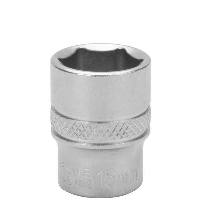 Cheie tubulara hexagonala de 3/8", 13mm, Crv