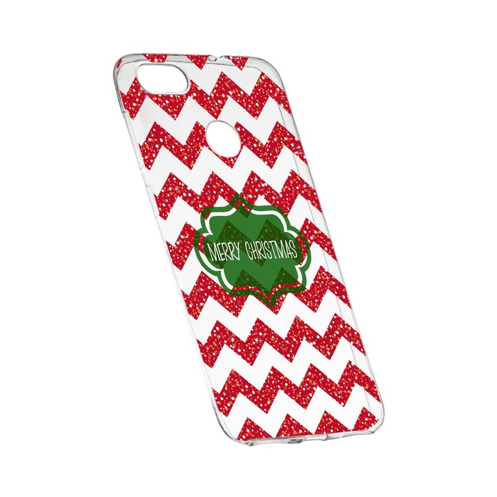 Коледен защитен калъф за HTC Desire 12 Plus, износоустойчив, противоплъзгащ, премиум силикон, 316