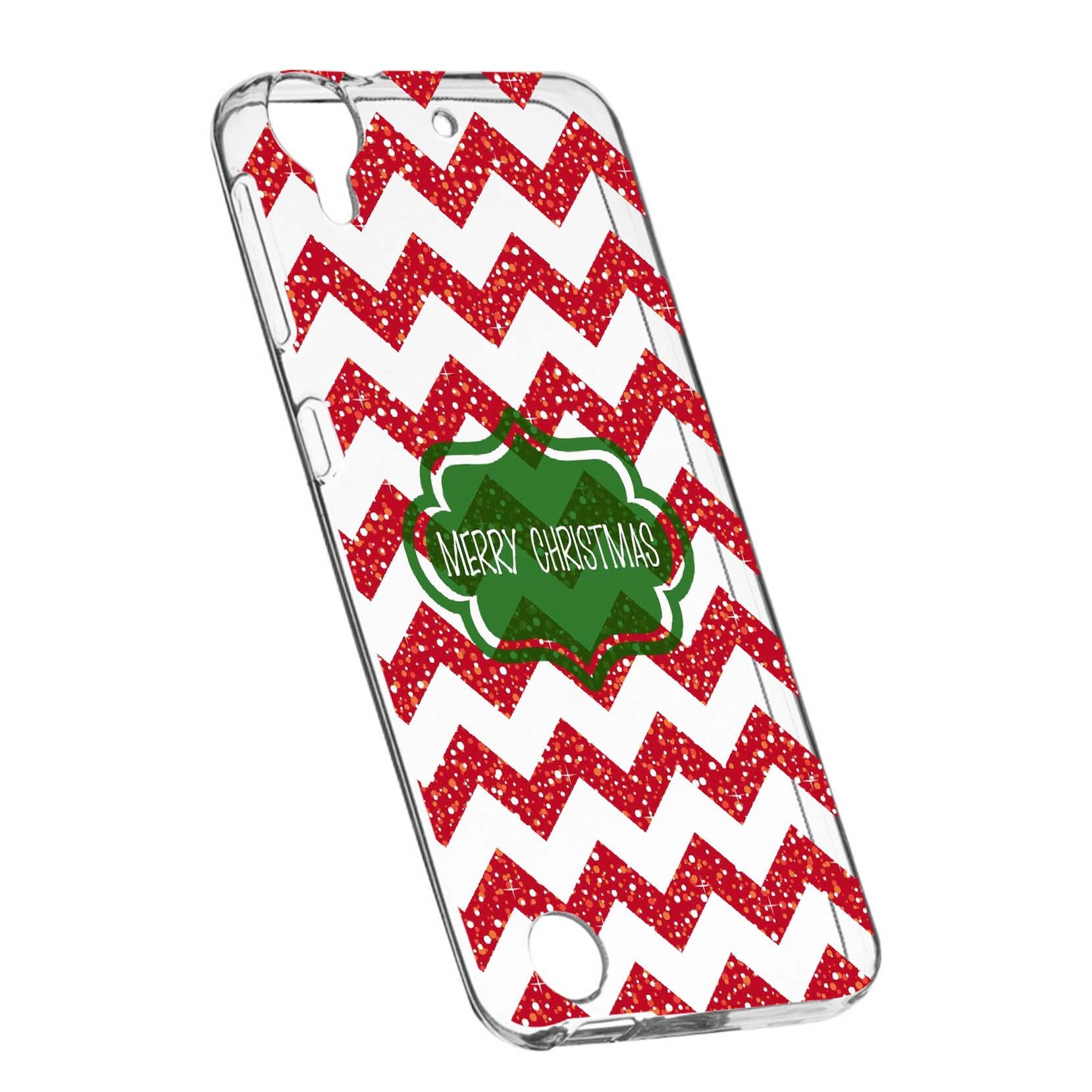 Husa de protectie Craciun, Christmas pentru HTC Desire 825/10 Lifestyle, rezistenta la uzura, anti-alunecare, din silicon Premium, 316