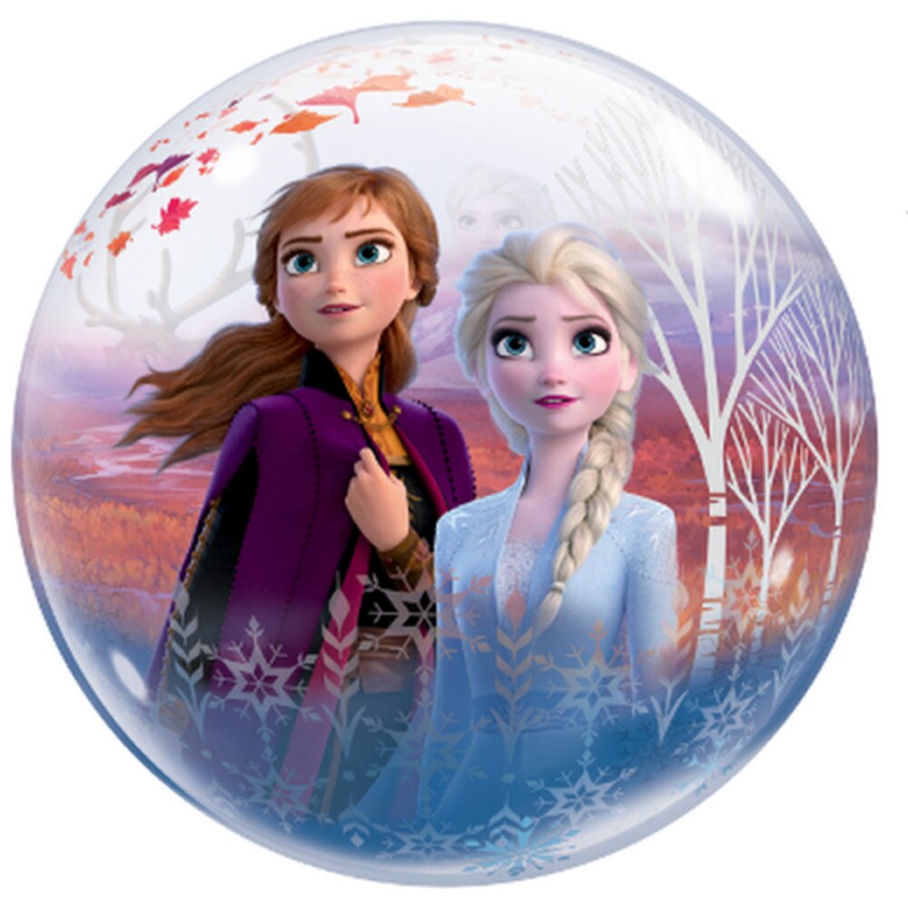 Balon Bubble 22''/56 cm - Frozen 2, Qualatex 97502, 1 buc