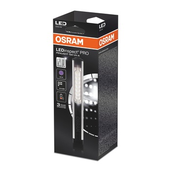 Lampa Osram LED Insepect Pro 150 UV-A, Model Stilou, 6000K, Negru Lampa Osram LED Insepect Pro 150 UV-A, Model Stilou, 6000K, Negru