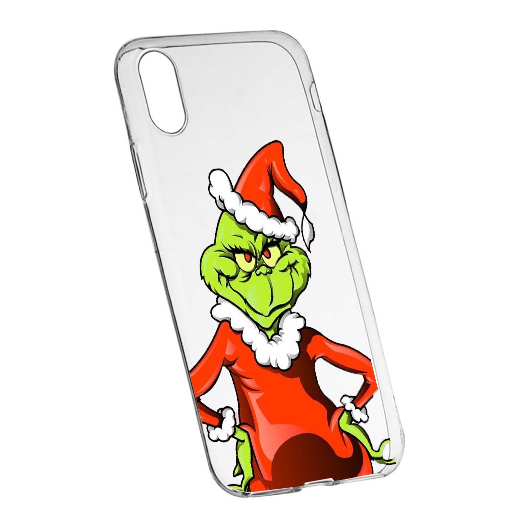 Husa de protectie Craciun, Christmas, Grinch pentru Sony XA1 ULTRA, rezistenta la uzura, anti-alunecare, din silicon Premium, 322