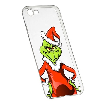 Husa de protectie Craciun, Christmas, Grinch pentru HTC Desire 12, rezistenta la uzura, anti-alunecare, din silicon Premium, 322 Husa de protectie Craciun, Christmas, Grinch pentru HTC Desire 12, rezistenta la uzura, anti-alunecare, din silicon Premium, 322