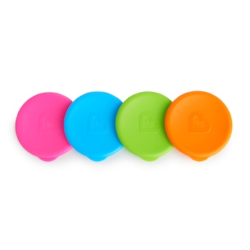 Set 4 capace pentru cana Munchkin Miracle 360°, multicolor Set 4 capace pentru cana Munchkin Miracle 360°, multicolor
