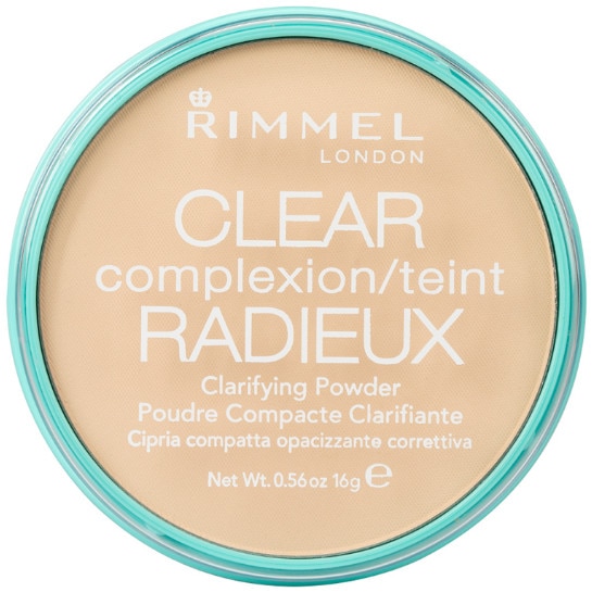 Pudra compacta matifianta ce reduce stralucirea Rimmel Clear Complexion Clarifying Powder 021 Transparent