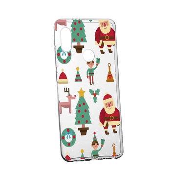 Husa de protectie Craciun, Christmas pentru Xiaomi Redmi Note 5 Pro / Note 5 Dual Camera, rezistenta la uzura, anti-alunecare, din silicon Premium, 320 Husa de protectie Craciun, Christmas pentru Xiaomi Redmi Note 5 Pro / Note 5 Dual Camera, rezistenta la uzura, anti-alunecare, din silicon Premium, 320