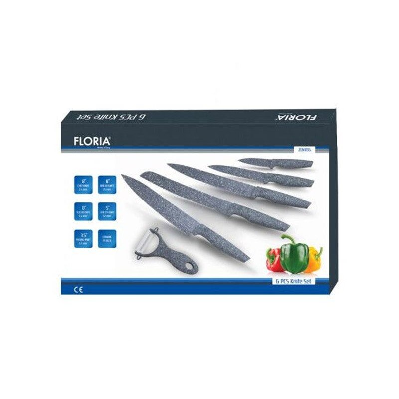 Set cutite 6 piese Floria ZLN1136