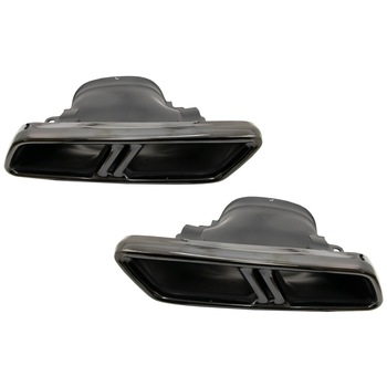 Set 2 Ornamente tobe compatibil cu Mercedes E-Class W213 (2016-up) E63 S Design GLC SUV X253 GLC Coupe C253 (2015-2017) Negru Set 2 Ornamente tobe compatibil cu Mercedes E-Class W213 (2016-up) E63 S Design GLC SUV X253 GLC Coupe C253 (2015-2017) Negru