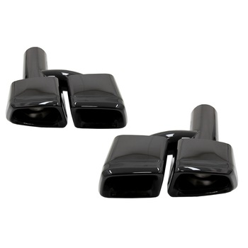 Ornamente Evacuare Toba Negre compatibil cu MERCEDES S-class E-class W221 W212 E63 S63 Design Ornamente Evacuare Toba Negre compatibil cu MERCEDES S-class E-class W221 W212 E63 S63 Design