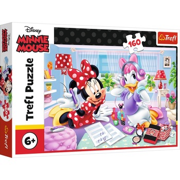 Puzzle Trefl, Disney Minnie Mouse, O zi cu cei mai buni prieteni, 160 piese Puzzle Trefl, Disney Minnie Mouse, O zi cu cei mai buni prieteni, 160 piese