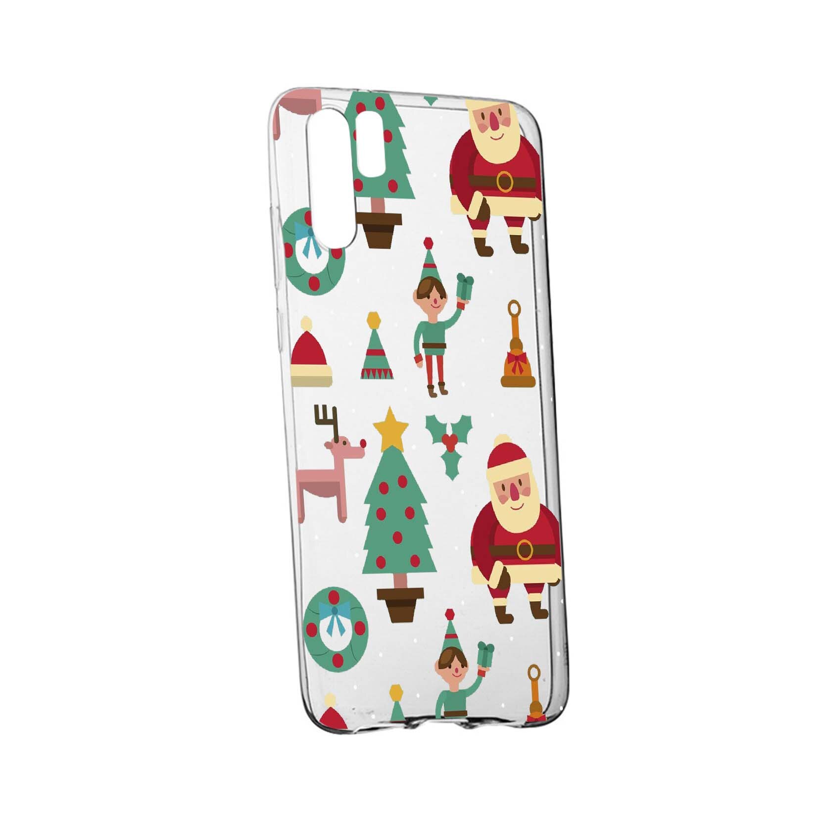 Husa de protectie Craciun, Christmas pentru Samsung Galaxy Note 10 Plus, rezistenta la uzura, anti-alunecare, din silicon Premium, 320
