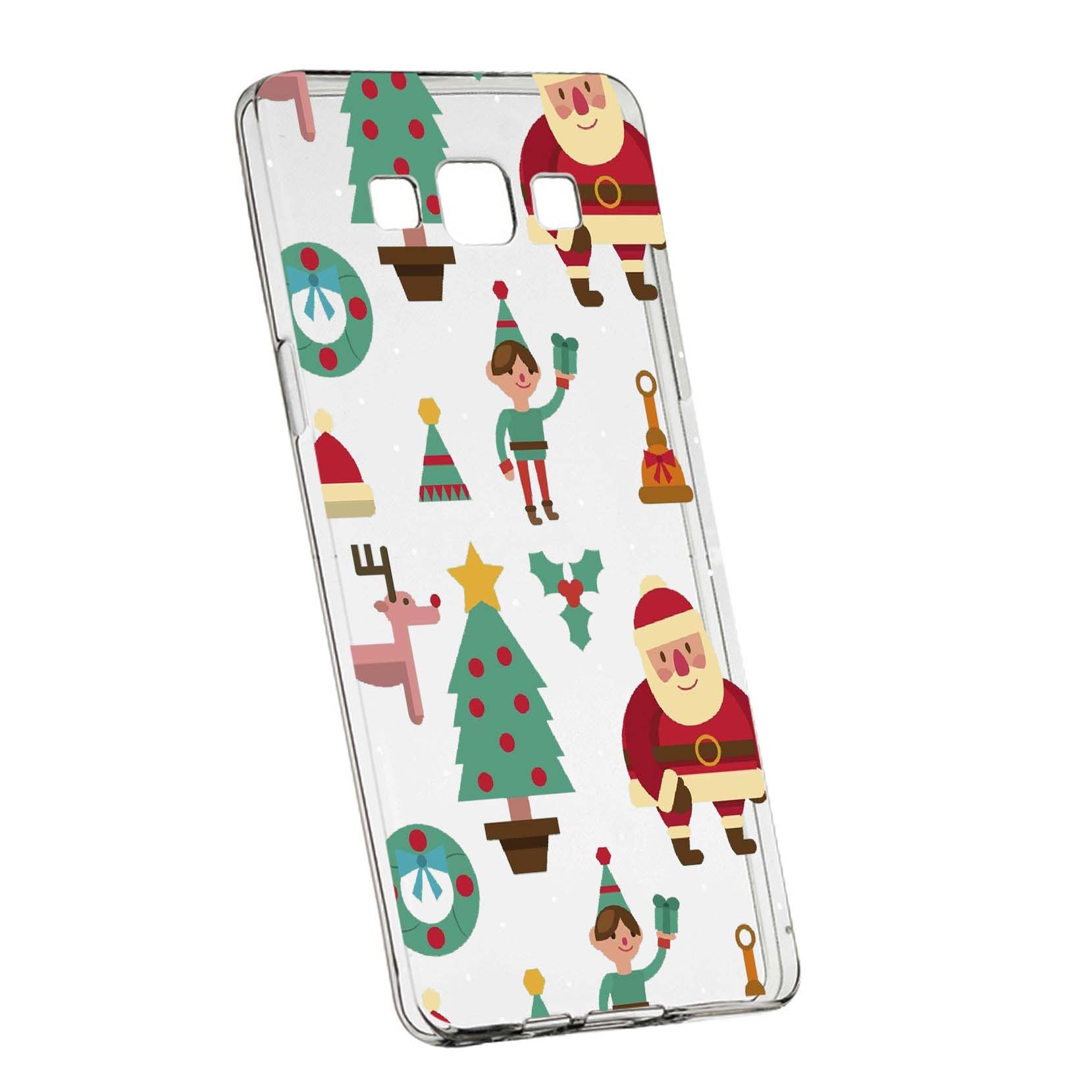 Husa de protectie Craciun, Christmas pentru Samsung Galaxy J3 2016, rezistenta la uzura, anti-alunecare, din silicon Premium, 320