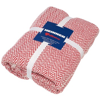 Cuvertura Pled Heinner Home, 200x220cm, Rosu Cuvertura Pled Heinner Home, 200x220cm, Rosu