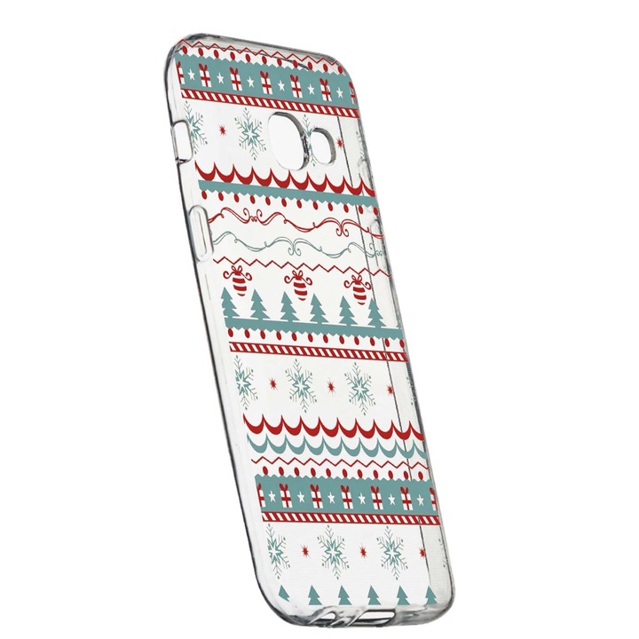 Коледен предпазен калъф за Samsung Galaxy A5 2017, износоустойчив, противоплъзгащ, премиум силикон, 321