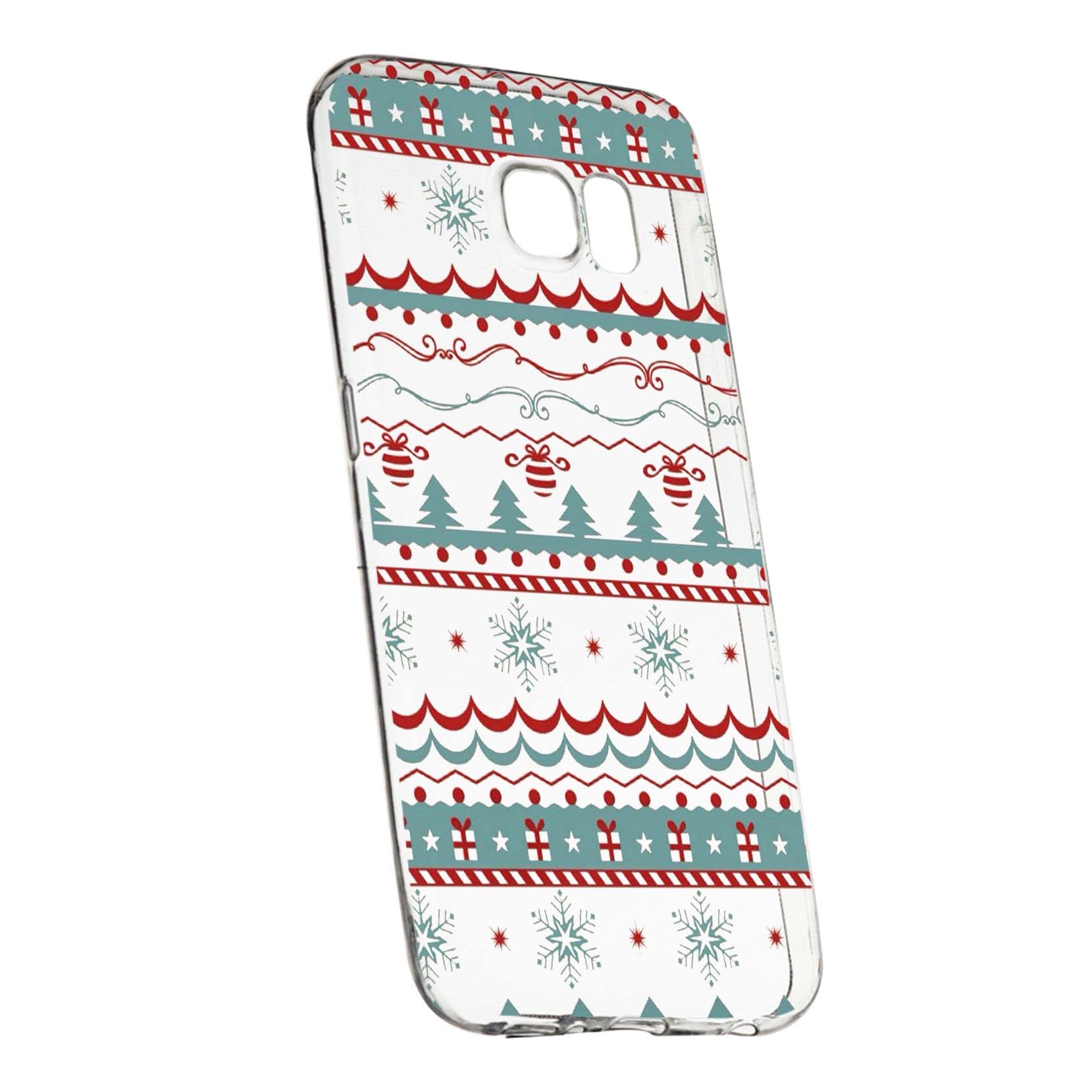 Husa de protectie Craciun, Christmas pentru Samsung Galaxy S7, rezistenta la uzura, anti-alunecare, din silicon Premium, 321