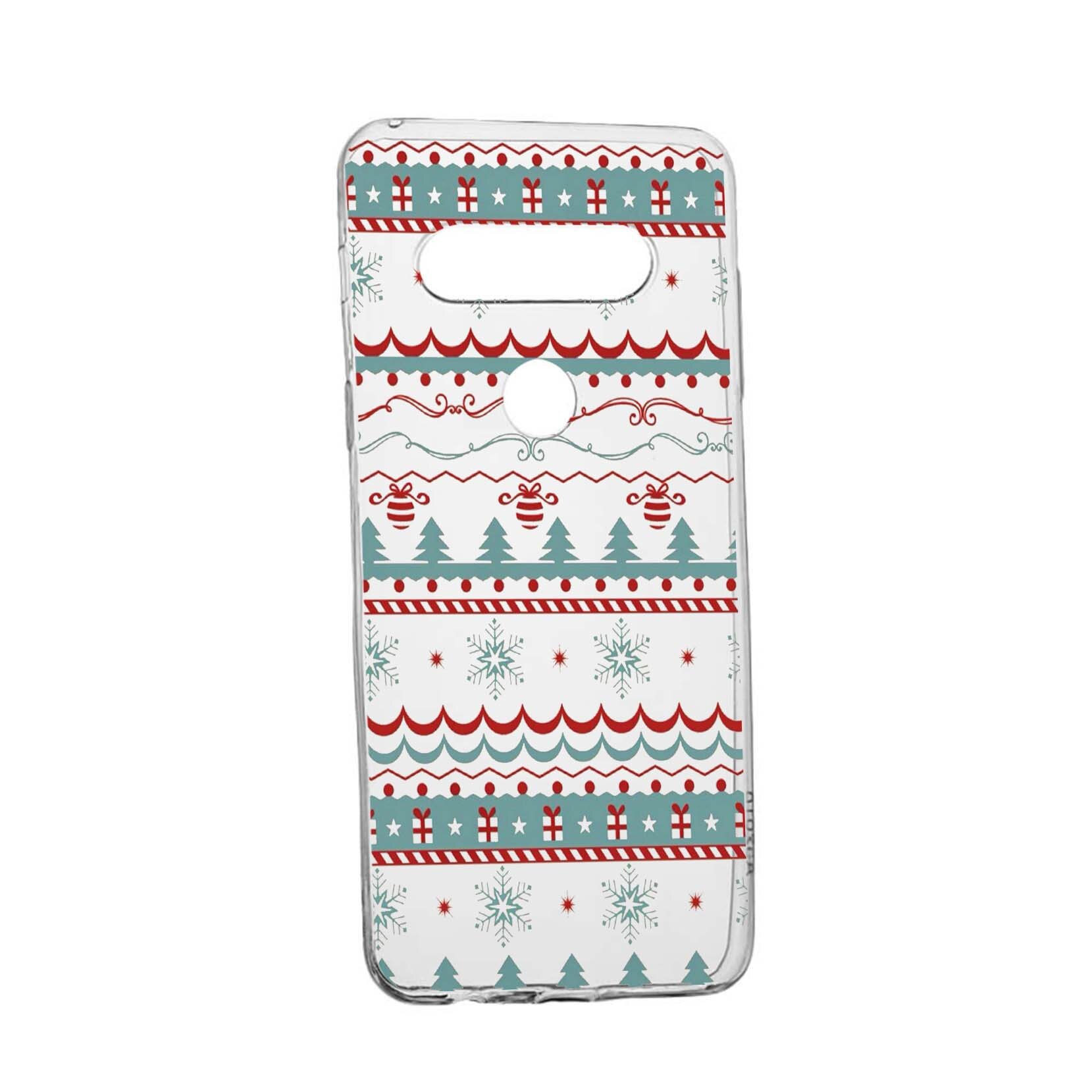 Husa de protectie Craciun, Christmas pentru LG K50 / Q60, rezistenta la uzura, anti-alunecare, din silicon Premium, 321