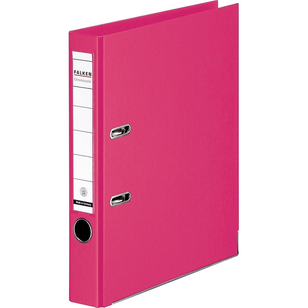 Biblioraft, Falken Chromcolor, PP exterior, PP interior, fucsia, A4, 210 x 297 mm