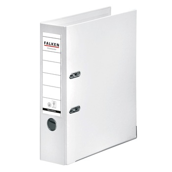 Biblioraft, Falken Chromcolor, PP exterior, PP interior, alb, A4, 229 x 318 mm Biblioraft, Falken Chromcolor, PP exterior, PP interior, alb, A4, 229 x 318 mm
