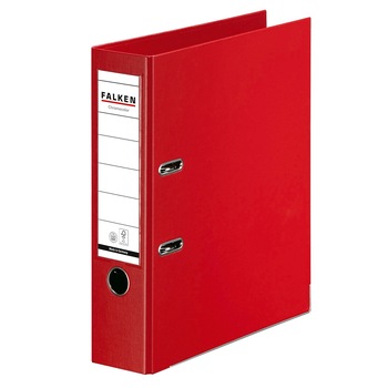 Biblioraft, Falken, Chromcolor, PP exterior, PP interior, rosu, A4, 318 x 285 mm Biblioraft, Falken, Chromcolor, PP exterior, PP interior, rosu, A4, 318 x 285 mm