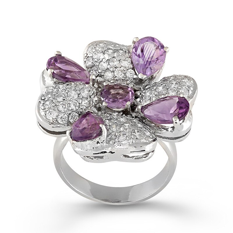 Inel Fantazzia Argint 925 Ametiste, 59 MNGRG132A